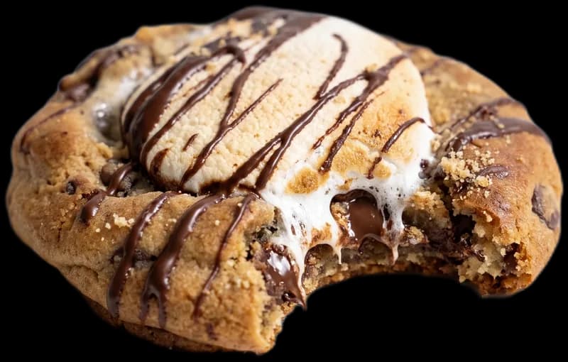 s'more cookie