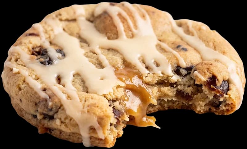 sticky toffee pudding cookie